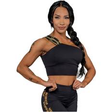 Intimo Nebbia High Support Sports Bra INTENSE Asymmetric Black/Gold