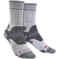 Bridgedale Socks Bridgedale Merino Wool Hiking Midweight Performance Boot Socks Grey 5.5-6.5