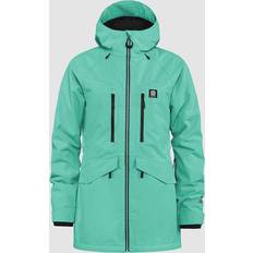 Horsefeathers Women's Larra II Jacket Ski jacket XL, turquoise