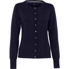 PULZ Jeans Överdelar PULZ Jeans Stickad cardigan Blå för Dam