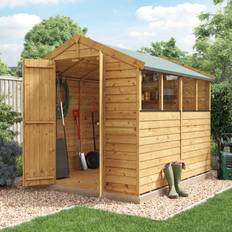 BillyOh Sheds on sale BillyOh 8x6, Windowed Keeper Overlap Shed (Building Area )