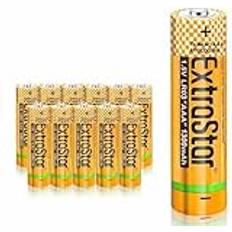 Duracell LR03 AAA Mini Stylus Batteri Batteri 1,5V 1300mAh, Alkalisk Extrastar Förpackning med 12 stycken, Kompatibel med MN2400