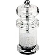 Transparent Spice Mills Genware SPGR14 Salt Pepper Mill 14cm