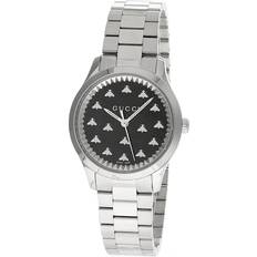 Klockor Gucci G-Timeless Black Dial Ladies Watch 32 mm