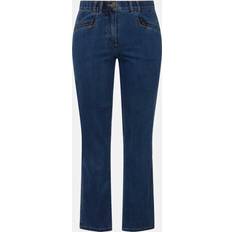 Damen - Wolle Jeans Ulla Popken Jeans Mony, avsmalnende ben, lommer med glidelås