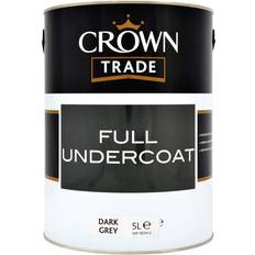 Crown Grey Paint Crown Full Undercoat Dark Ready Grey 5L