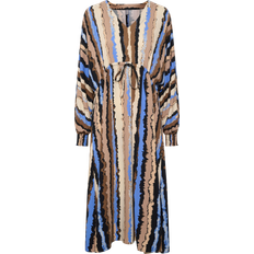 Oversize Klänningar CULTURE Klänning cuTiana Long Dress Natur