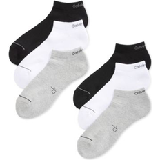 Calvin Klein Socks Calvin Klein Six-Pack Athletic Stripe Ankle Socks Assorted Assorted