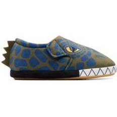 Clarks Slippers Clarks Fluffy Snug Kid Green