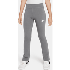 Pants Nike Sportswear Favorites Big Kids' Girls' Flared Leggings in Grey, FJ6169-084