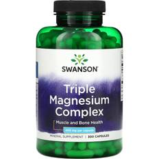 Swanson Triple Magnesium Complex, 400 mg, 300