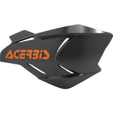 Protège-mains de moto Acerbis X-Factory Coquille de garde de main, noir-orange pour Hommes