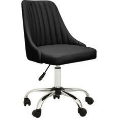 Silver/Chrome Office Chairs Premier Housewares Premier Housewares Interiors Brent Office Chair