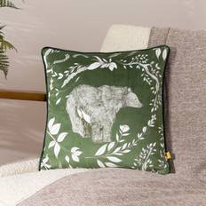 Buckthorn Bear Square Scatter Green