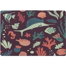 Sealife Sealife Designer Rug Purple