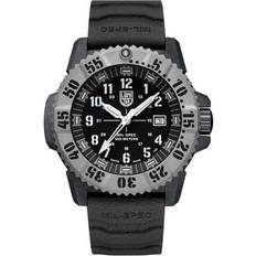 Luminox schwarzes Zifferblatt Gummiband Carbonox Militär Raum Schweizer Quarzuhr, Lässig, sportlich