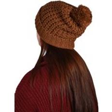 Brown Beanies True Face Women Beanie Hat 6173
