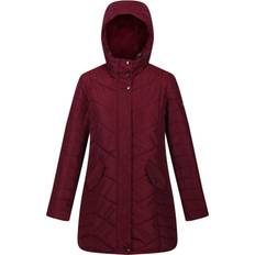 Clothing Regatta Women's Womens/Ladies Panthea Insulated Padded Hooded Jacket Red