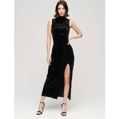 Superdry Long Dresses Superdry Velvet Maxi Dress