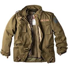 Surplus m65 regiment dicke herren winter feld outdoor bw army parka jacke Oliv