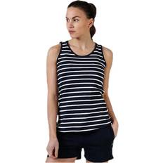 Lino - Mujer Camisetas de tirantes Marine Taranto Tank Top Blue/White Female