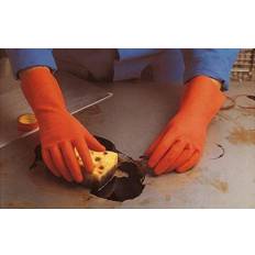 Industrial Disposable Gloves MAPA Handschuh DuoNit 180 Gr. 8, rot