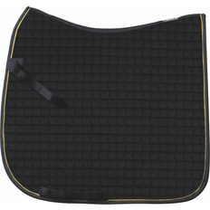 Eskadron Schabracke Cotton Gold Basics Sattelunterlage Black