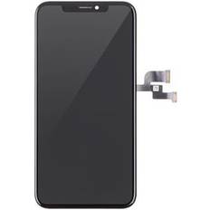Iphone 10 skærm 24.se iPhone X Skærm LCD Display Glas Livstidsgaranti Sort
