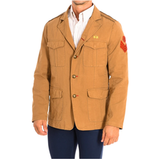 La Martina Herrenjacke in normaler Passform mit Reverskragen TMJE30-TW412