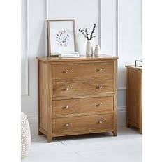 Julian Bowen Chest of Drawers Julian Bowen Mallory 4 Chest of Drawer