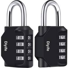 Security Tianfu Padlock, [2 Pack]Diyife 4