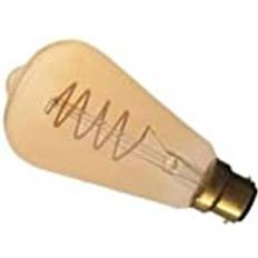 Calex Ljuskällor Calex 4w LED Filament B22/BC dimbar 200 lumen guld rustik glödlampa 2100 k mycket varmt guld