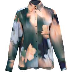 InWear Dame Skjorter InWear Cieloiw Pauline Shirt Kvinde Skjorter Loose Fit hos Magasin Blurry Flower