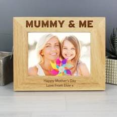 Natural Notice Boards Studio Personalised Me Light Wood Landscape Photo Frame Natural Notice Board