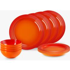 Le Creuset Dinner Sets Le Creuset Stoneware Dinner Set 12pcs