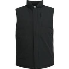 Canvas Vests Puma Archive Select Black Padded Gilet Mens Textile