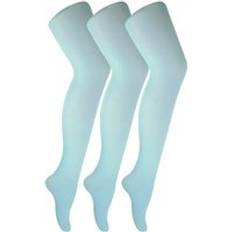 Clothing Sock Snob Womens Pair Multipack Ladies Denier Pastel Tights Blue