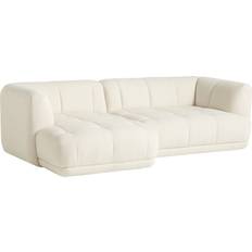 Lana Sofás Hay Quilton 3-Sitzer Sofa 252.5x143x72 cm Creme/Flambier Sofá