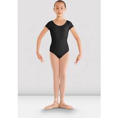Bloch BLOCH Girls Bellflower Crossback Leotard, Black black 6X-7