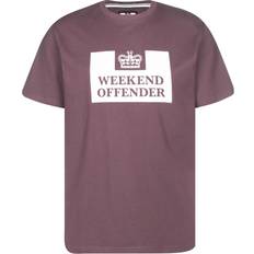 Weekend Offender T-shirts Weekend Offender Prison Mens Dust Pink T-Shirt - Small