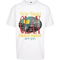 Mister Tee herr Wu Tang Staten Island oversize t-shirt, Vit