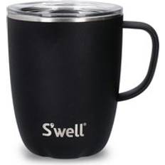 S'well Onyx with 350ml Travel Mug