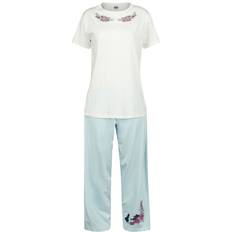 Blanc Pyjamas Pyjama Disney de Alice Au Pays Des Merveilles - We're All Mad Here - Blanc/Bleu