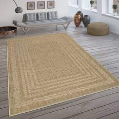 Tapis Tapis Intérieur & Extérieur Tissé À Plat Avec Motif Scandinave Sisal Beige 120x170 cm Beige