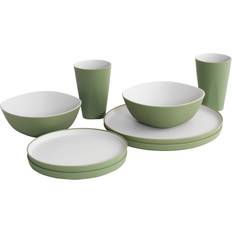 Outwell Gala 2 Person Dinner Set Shadow Green