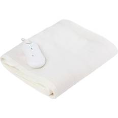 Carmen Double Heated Under Blanket with Overheat Protection White Filt Vit
