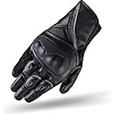 Shima SPARK 2.0 Motorradhandschuhe Touchscreen, Sommer, Sport Leder Handschuhe mit TPU Knöchelprotektor, Handflächen- und Fingerschieber, Verstärkte Handfläche Schwarz, 4XL Herren