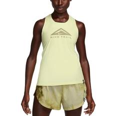 Nike Gul Toppe Nike Tanktop W TRAIL DF TANK dx1023-331 Størrelse