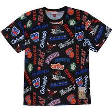 Mitchell & Ness Men T-shirts Mitchell & Ness All-Over Eastern Tee T-Shirt Black