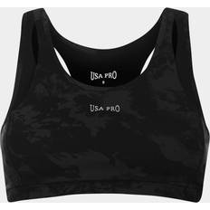 USA Pro Racer Back Sports Bra